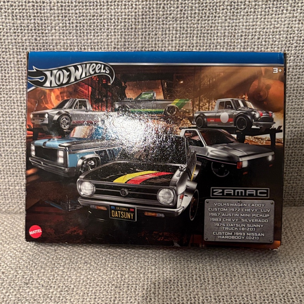 Hot Wheels Zamac Edition Toy Car Set